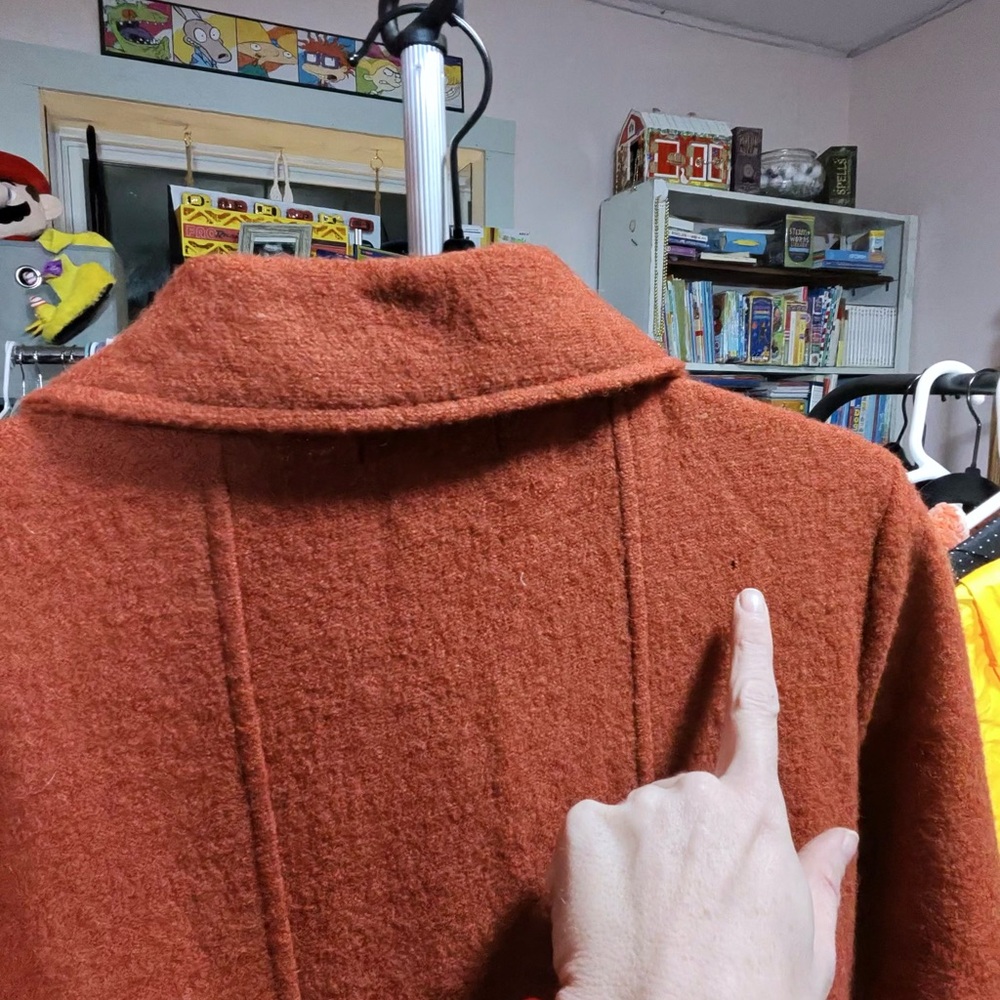 For Cynthia Rust Orange Women's Jacket